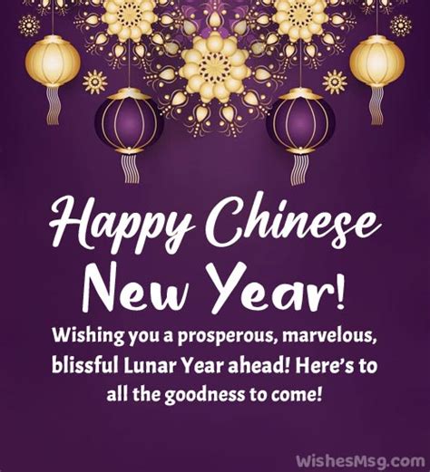 Chinese New Year Wishes And Greetings WishesMsg