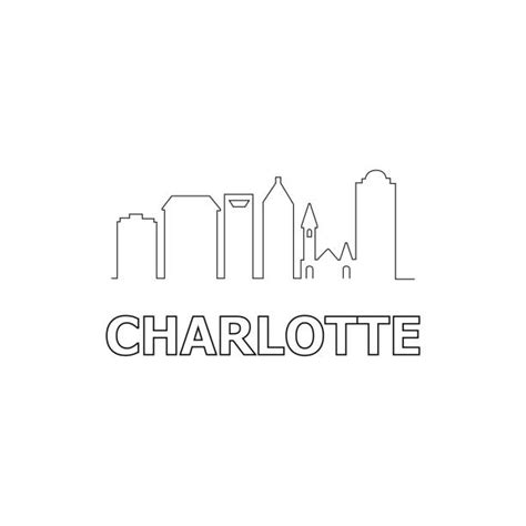 Charlotte Skyline Illustrations Royalty Free Vector Graphics And Clip