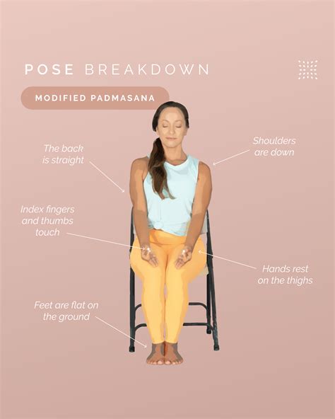 How To Do Modified Padmasana For Chair Yoga Omstars