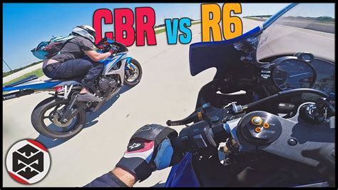 Infine lo stile di guida è completamente diverso. Yamaha R6 vs Honda CBR600RR - YouTube