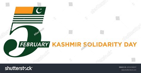 Kashmir Solidarity Day Vector Illustration Stock Vector Royalty Free