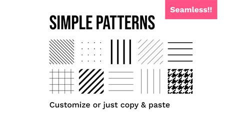 Simple Seamless Patterns Figma