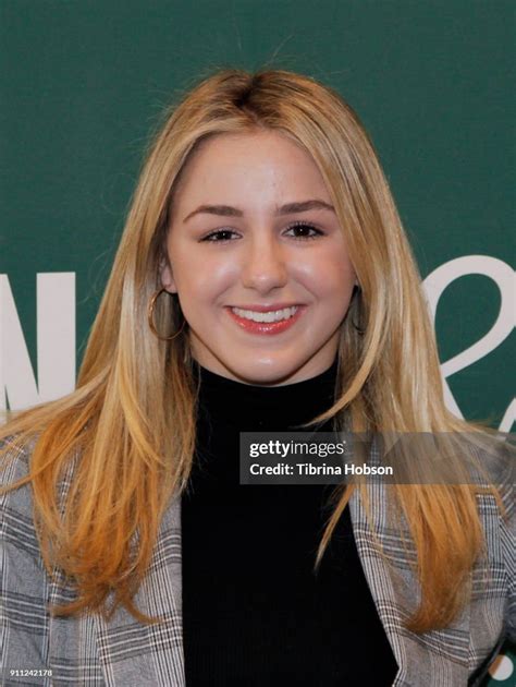 Chloe Lukasiak Signs Copies Of Her Book Girl On Pointe At Barnes And News Photo Getty Images