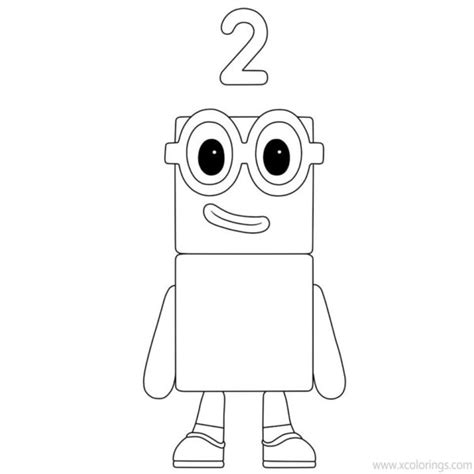 Numberblocks Coloring Pages 6 To 10