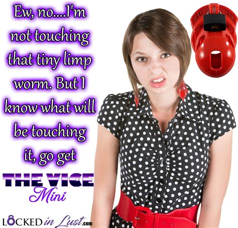 Sissy Chastity Cage Captions Pink