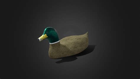 duck download free 3d model by rbg illustrations [467fd3b] sketchfab
