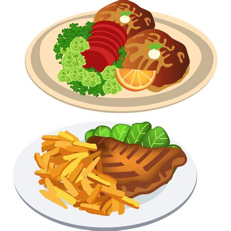Foods Clipart Dinner Foods Dinner Transparent Free For Download On