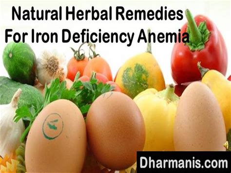 Natural Herbal Remedies For Iron Deficiency Anemia Authorstream