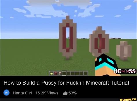 how to build a pussy for fuck in minecraft tutorial henta girl 15 2k views 53 ifunny brazil