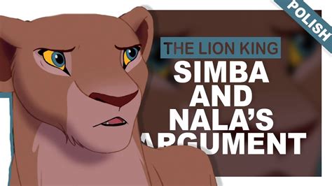 The Lion King Simba And Nalas Argument Polish Fandub Youtube