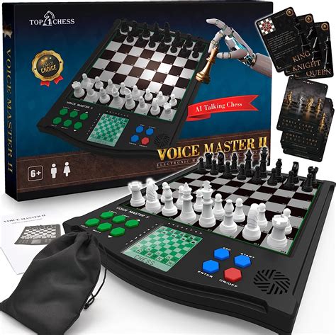 Top1 Classic Voice Master Electronic Chess Electronic Chess Set With