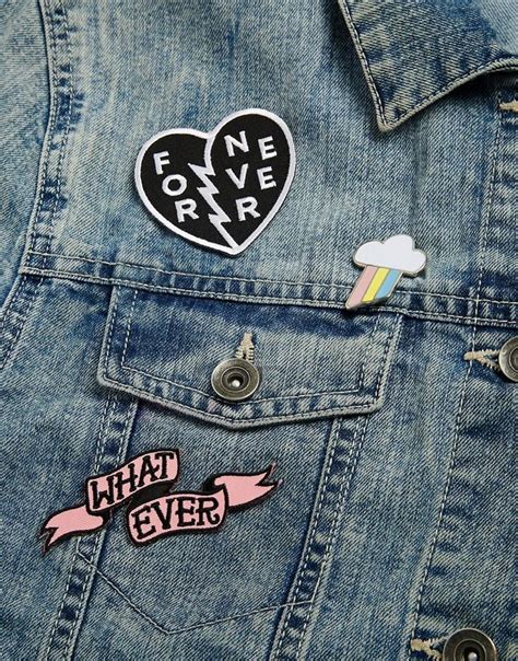 Ohh Deer For Never Iron On Patch And Badge Set At Asos Com Iron On Patches Pin And Patches