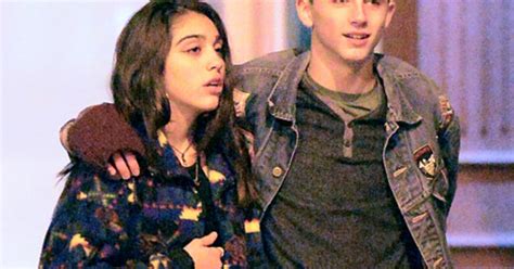 Madonnas Daughter Lourdes Makes Out With Boyfriend In Front Of Her