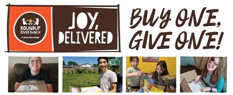 Joy Delivered Buy One Give One Roundup River Ranch