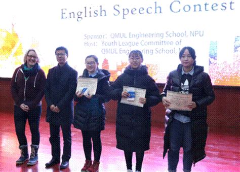 The First “qmestar” English Speech Contest Was Successfully Held In Qmes 西工大伦敦玛丽女王大学工程学院