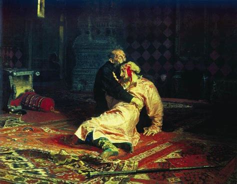 Ivan The Terrible And His Son Ivan Meaning Conversation About Art