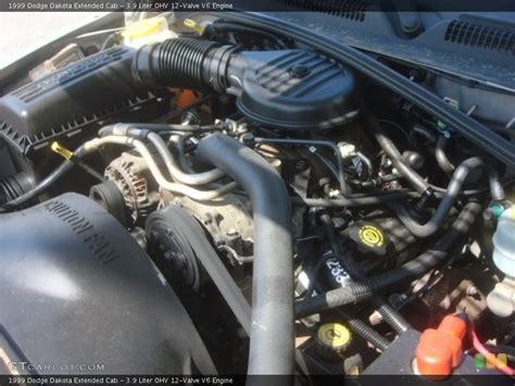 39 Liter Ohv 12 Valve V6 1999 Dodge Dakota Engine