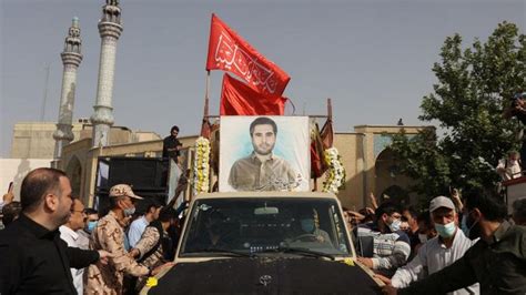 Iran Holds The Funeral Of A Revolutionary Guards Colonel And Vows