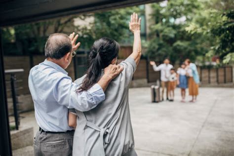 Dad Waving Goodbye Stock Photos Pictures And Royalty Free Images Istock