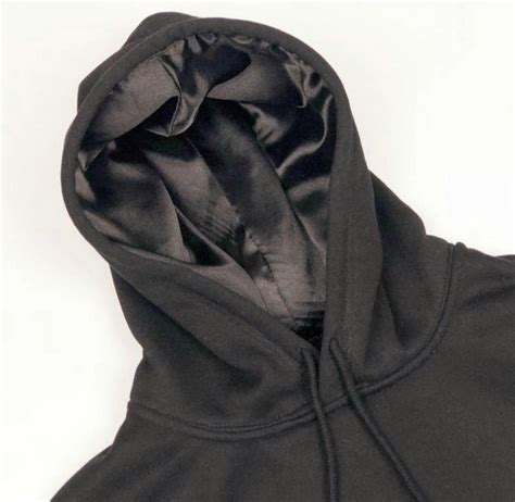 Hoodie For Women With Satin Lined Hood Hoodie For Curly Hair Etsy