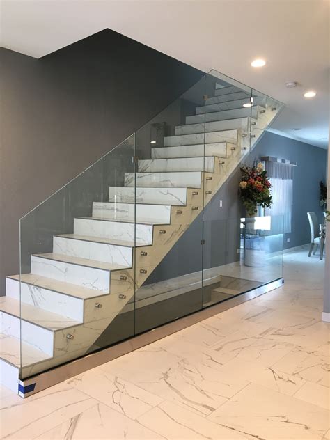 Glass Railings Staircase Design Glass Railing Stairs Modern Interior