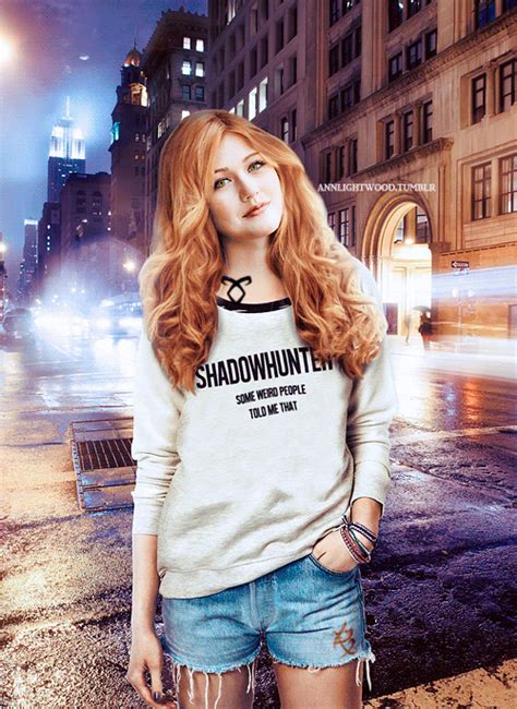 Katherine Mcnamara As Clary Shadowhunters Tv Show Fan Art 38464774