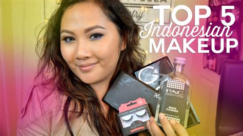 Top 5 Indonesian Makeup I Would Repurchase Bahasa Indonesia Delaniamarvella Youtube