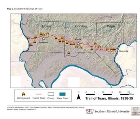 Illinois Teachers Map Trail Of Tears Route Through Their Own Backyard