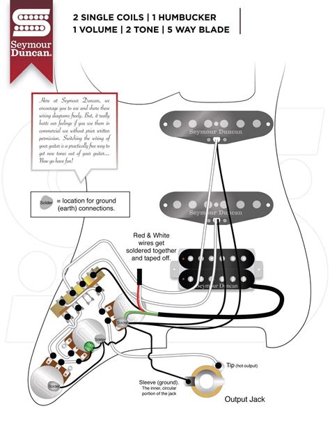 Fender Stratocaster Wiring Schematic