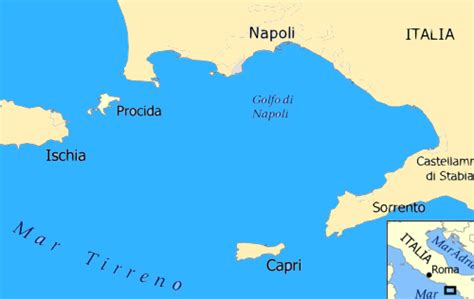 Le Isole Del Golfo Di Napoli