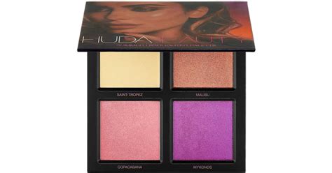 Huda Beauty 3d Highlighter Palette Summer Solstice Best Purple
