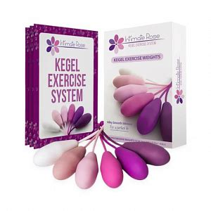 Intimate Rose Premium Kegel Exercise Vaginal Weights Medline Industries Inc