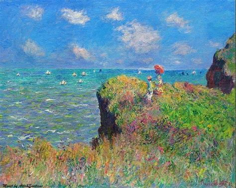 Pourville Monet Claude Monet Claude Monet Paintings Claude Monet Art