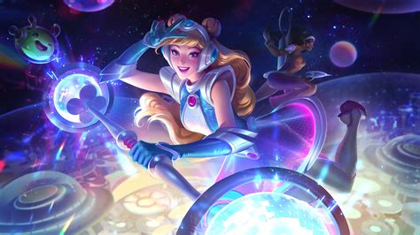 Space Groove Lux In League Of Legends Lux Skins Champions League Of Legends
