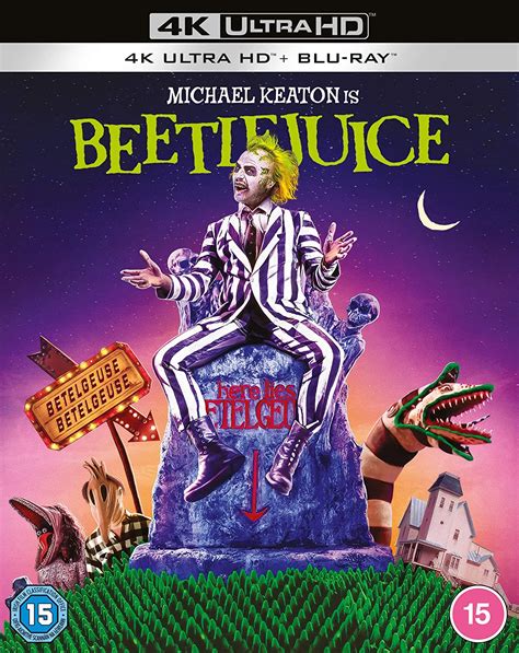 Beetlejuice K Ultra Hd Blu Ray Region Free Amazon Co Uk Michael Keaton Alec