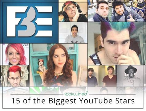 15 Of The Biggest Youtube Stars