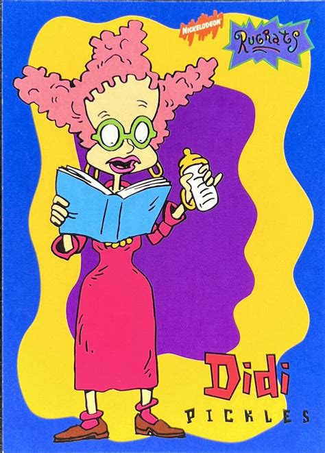 Didi Pickles 7 Rugrats 1997 Nickelodeon Tempo Trading Cards Near Mint