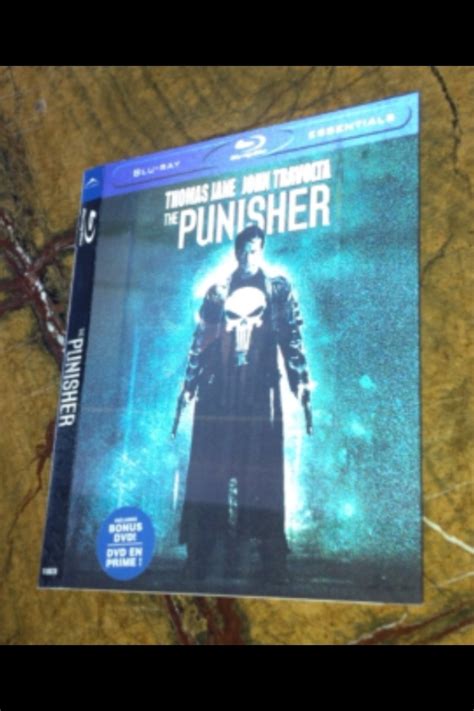 The Punisher 2004 Blu Ray Essentials Lenticular Slipcover Canada
