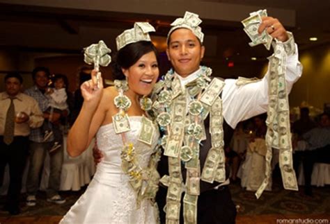 In Cuba Pinning Money On The Bride Is A Wedding Custom Wherein The