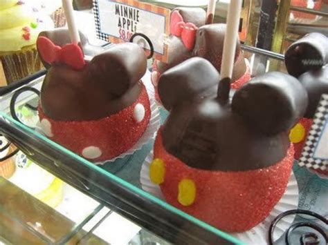 Mickey Caramel Apples Mickey Mouse Birthday Chocolate Covered Apples