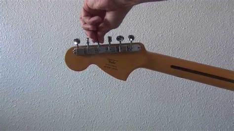 El Clavijero De La Guitarra Eléctrica Y Como Usarlo Video 7 Youtube