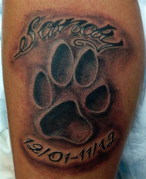 The 9 Most Adorable Dog Paw Tattoos Online
