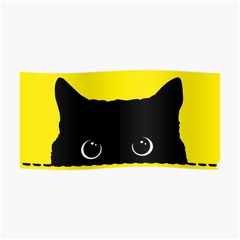 black cat peeking sticker by nameonshirt redbubble anew bat signal superhero logos