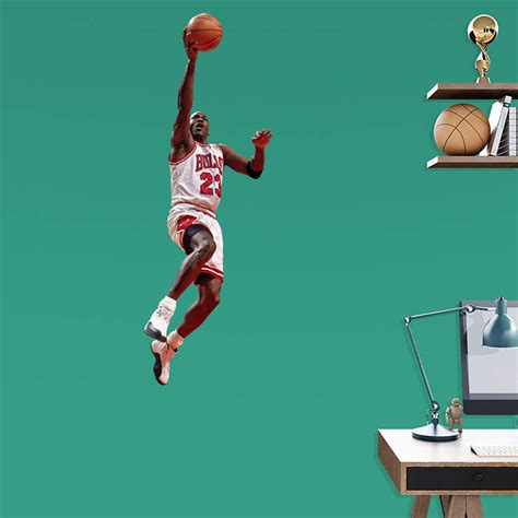 Michael Jordan Layup Fathead Jr Wall Decal Shop Fathead For