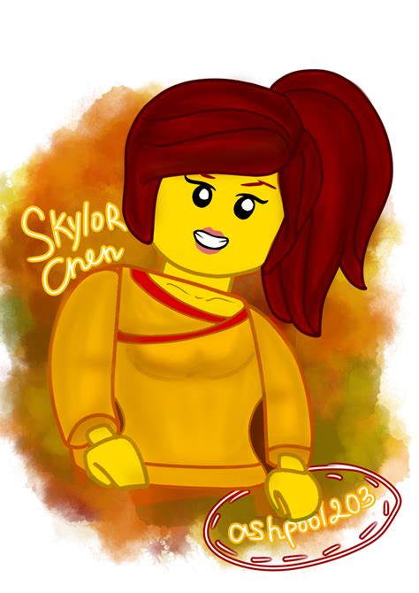 Skylor Chen Ninjago Art By Ashpool203 On Deviantart