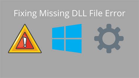 A Full Tutorial On Fixing A Missing Dll File Error On Windows 10