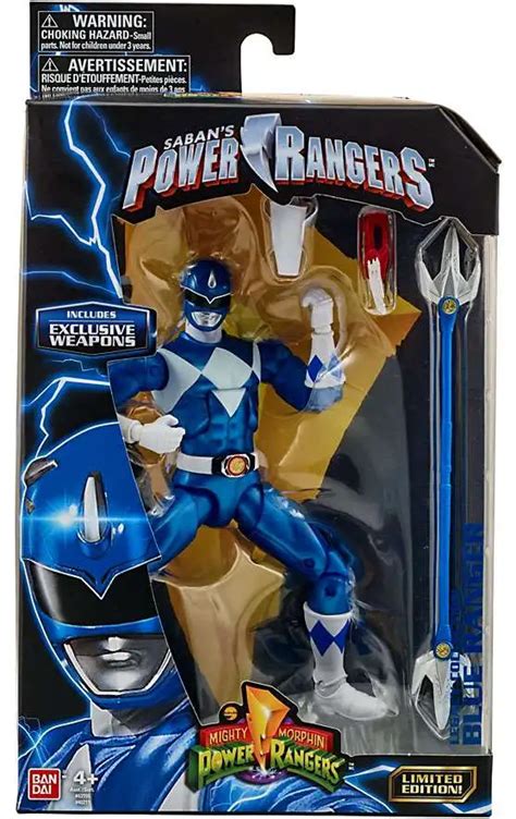 Power Rangers Movie Legacy Build A Megazord Blue Ranger Exclusive