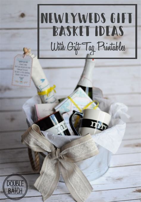 Newlyweds T Basket Ideas With Free Printable T Tags Newlywed My