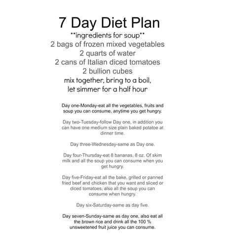 7 Day Diet Lose Up To 40lbs In One Week Diet Pinterest Weight