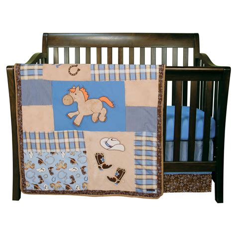 Is your family constantly on the move? Amazon.com : Trend Lab 3 Piece Crib Bedding Set, Cowboy ...